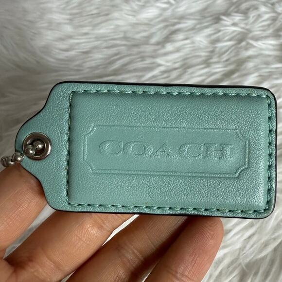 2.5" COACH Fob Bag Charm Hang tag Hangtag - Picture 1 of 2
